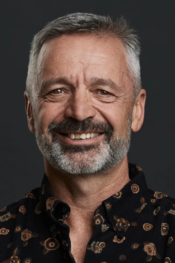 Studio portrait of Vince Ford