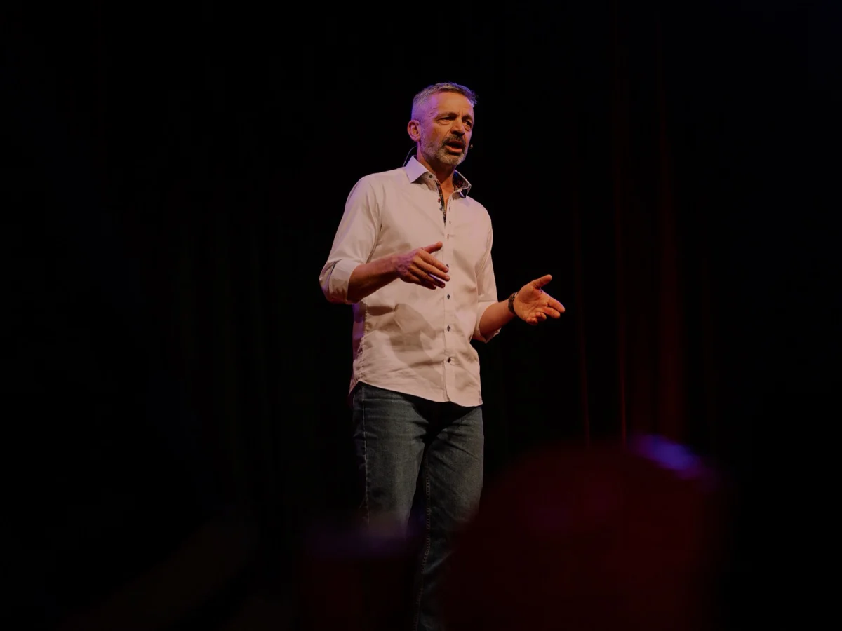 Vince Ford speaking at TEDx Palmerston North