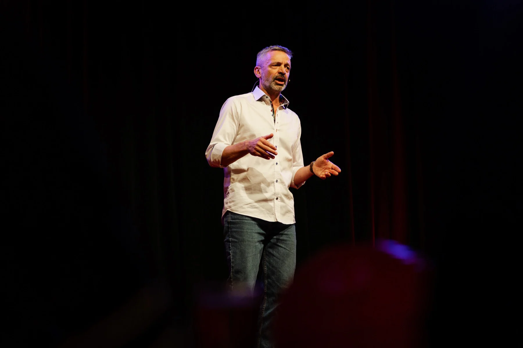 Vince Ford on the TEDx stage