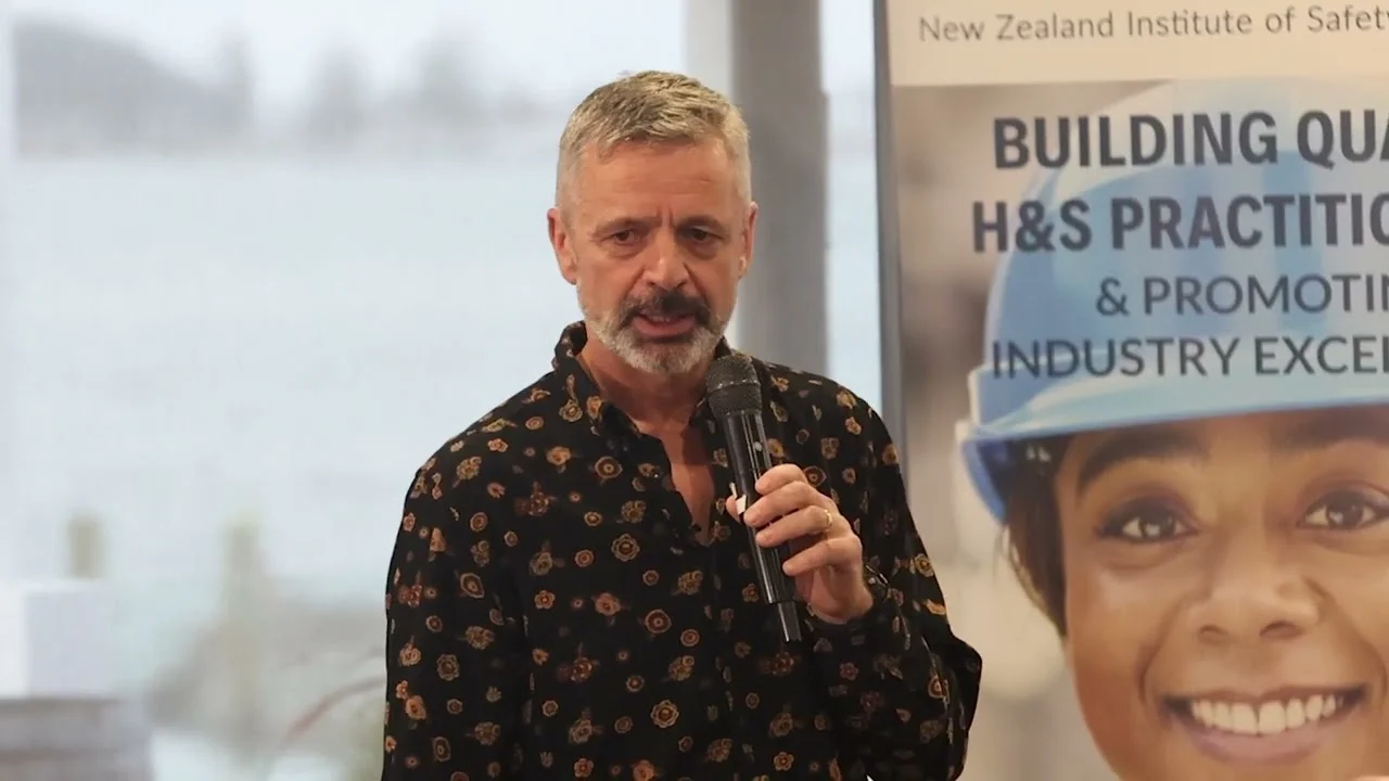 Video: Vince Ford at the NZ Institute of Safety Management